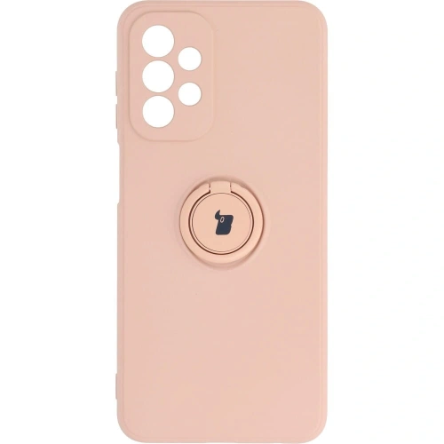 Kup Etui Bizon Case Silicone Ring do Galaxy A23 5G / 4G, jasnoróżowe - BIZ7355 - {ean13} - Sklep Home Screen