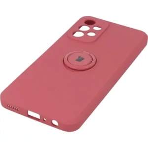 Kup Etui Bizon Case Silicone Ring do Galaxy A23 5G / 4G, brudny róż - BIZ7357 - {ean13} - Sklep Home Screen