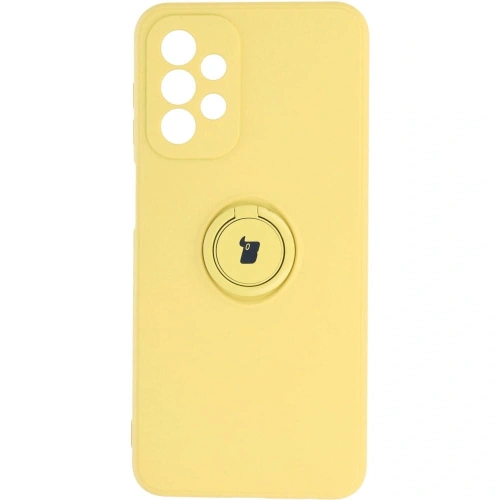 Kup Etui Bizon Case Silicone Ring do Galaxy A23 5G / 4G, żółte - BIZ7358 - {ean13} - Sklep Home Screen