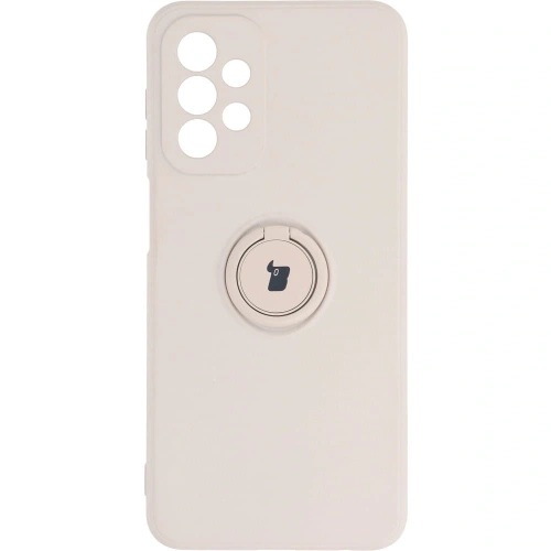 Kup Etui Bizon Case Silicone Ring do Galaxy A23 5G / 4G, beżowe - BIZ7359 - {ean13} - Sklep Home Screen