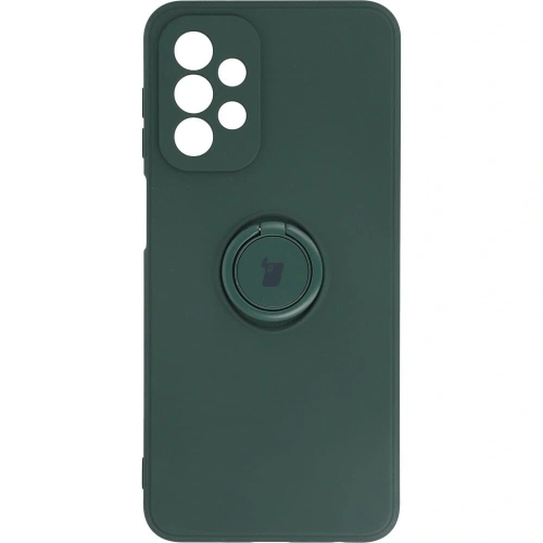 Kup Etui Bizon Case Silicone Ring do Galaxy A23 5G / 4G, ciemnozielone - BIZ7360 - {ean13} - Sklep Home Screen