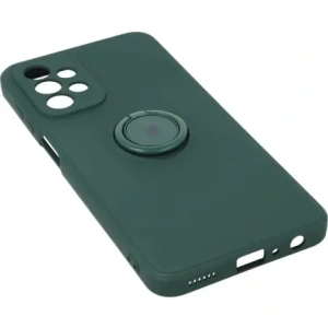 Buy Bizon Case Silicone Ring Samsung Galaxy A23 5G / 4G dark green - BIZ7360 - {ean13} - Home Screen Store Europe