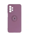 Kup Etui Bizon Case Silicone Ring do Samsung Galaxy A23 5G / 4G ciemnofioletowe - BIZ7363 - {ean13} - Sklep Home Screen