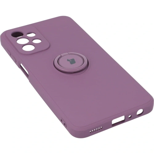 Kup Etui Bizon Case Silicone Ring do Samsung Galaxy A23 5G / 4G ciemnofioletowe - BIZ7363 - {ean13} - Sklep Home Screen