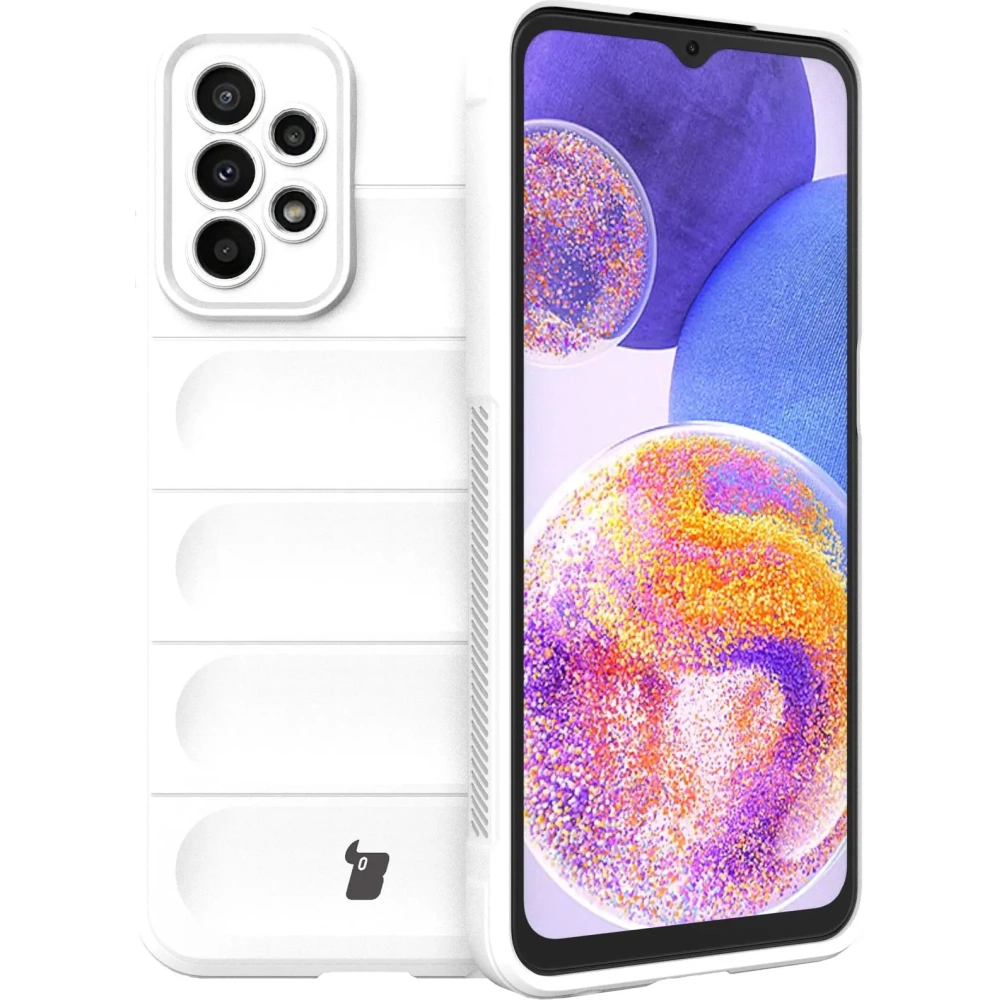 Pancerne etui Bizon Case Tur do Samsung Galaxy A23 4G / 5G białe