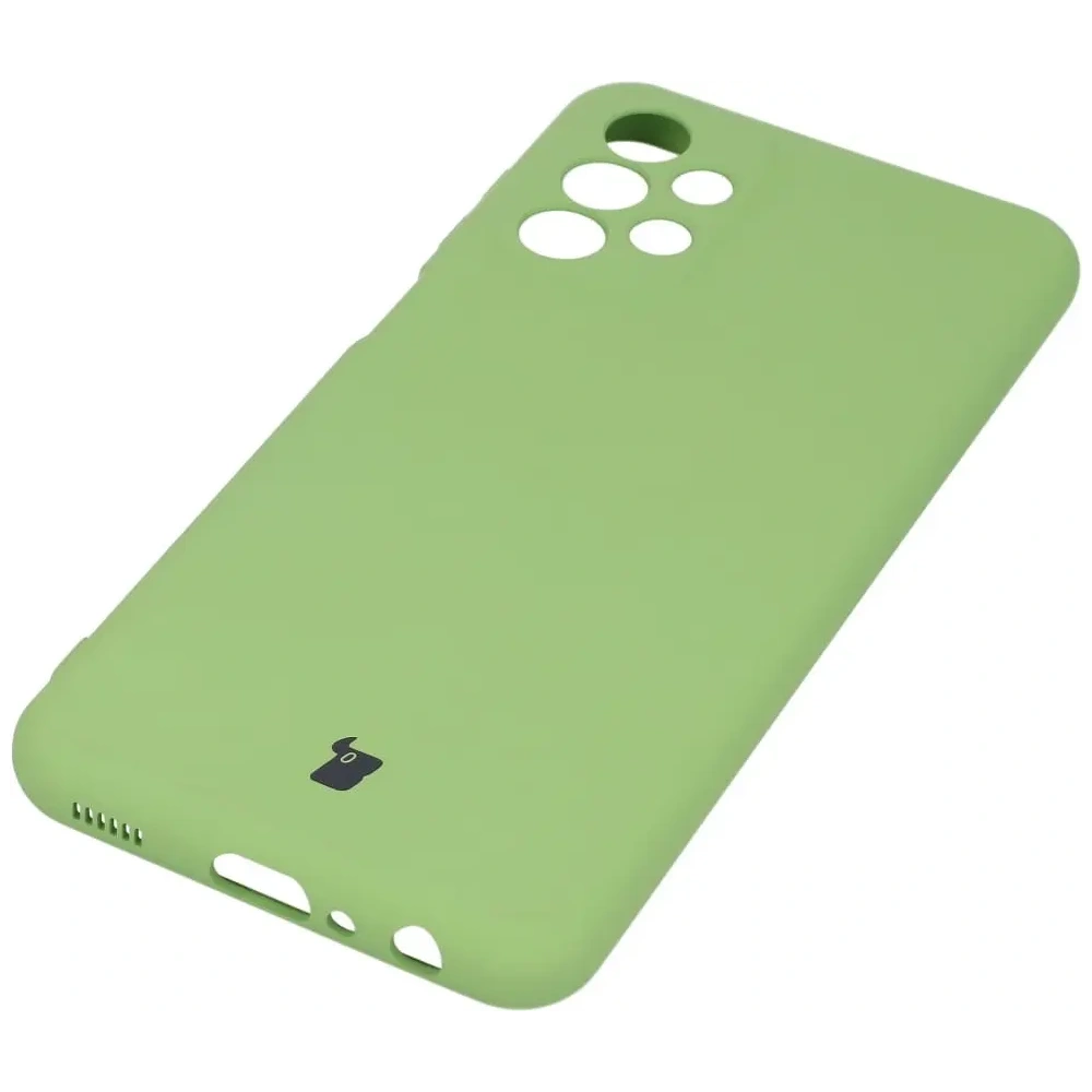 Etui Bizon Case Silicone do Samsung Galaxy A23 5G / 4G jasnozielone