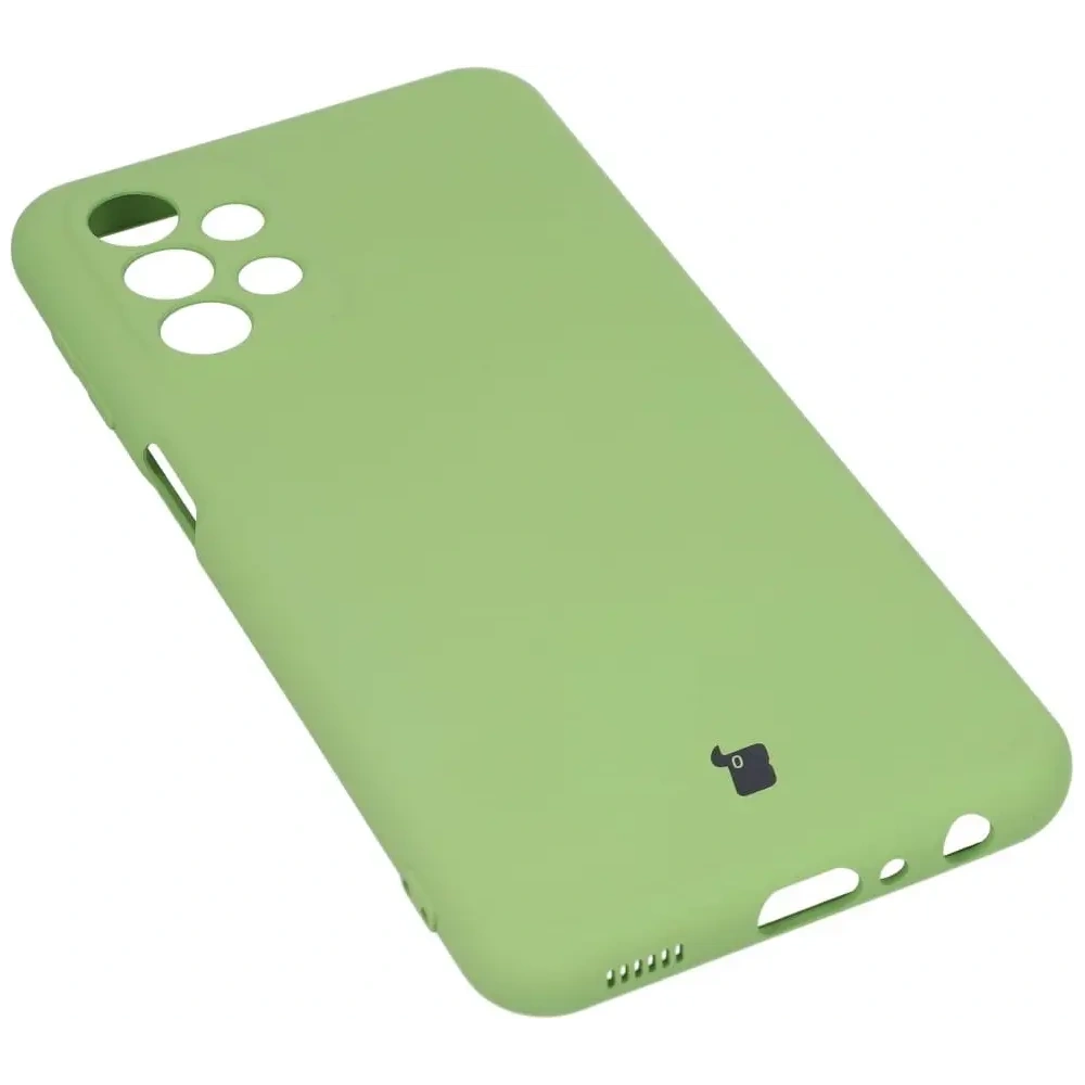Etui Bizon Case Silicone do Samsung Galaxy A23 5G / 4G jasnozielone