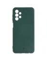 Etui Bizon Case Silicone do Samsung Galaxy A23 5G / 4G ciemnozielone