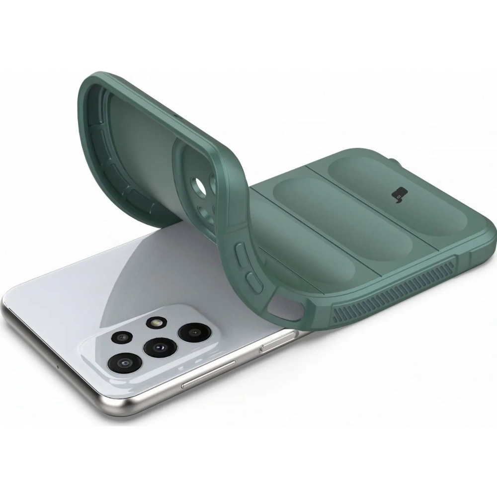 Pancerne etui Bizon Case Tur do Samsung Galaxy A23 4G / 5G ciemnozielone