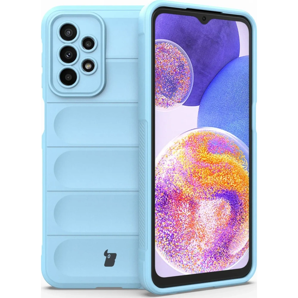 Pancerne etui Bizon Case Tur do Samsung Galaxy A23 4G / 5G jasnoniebieskie
