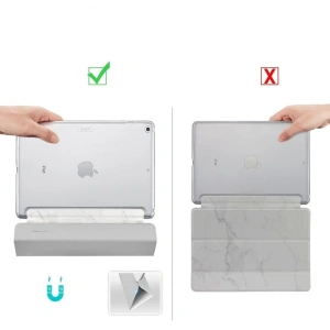 Kup Etui ESR Marble Apple iPad Air 10.5 2019 (a 3-a generație) Alb - ESR062WHT - {ean13} - Sklep Home Screen