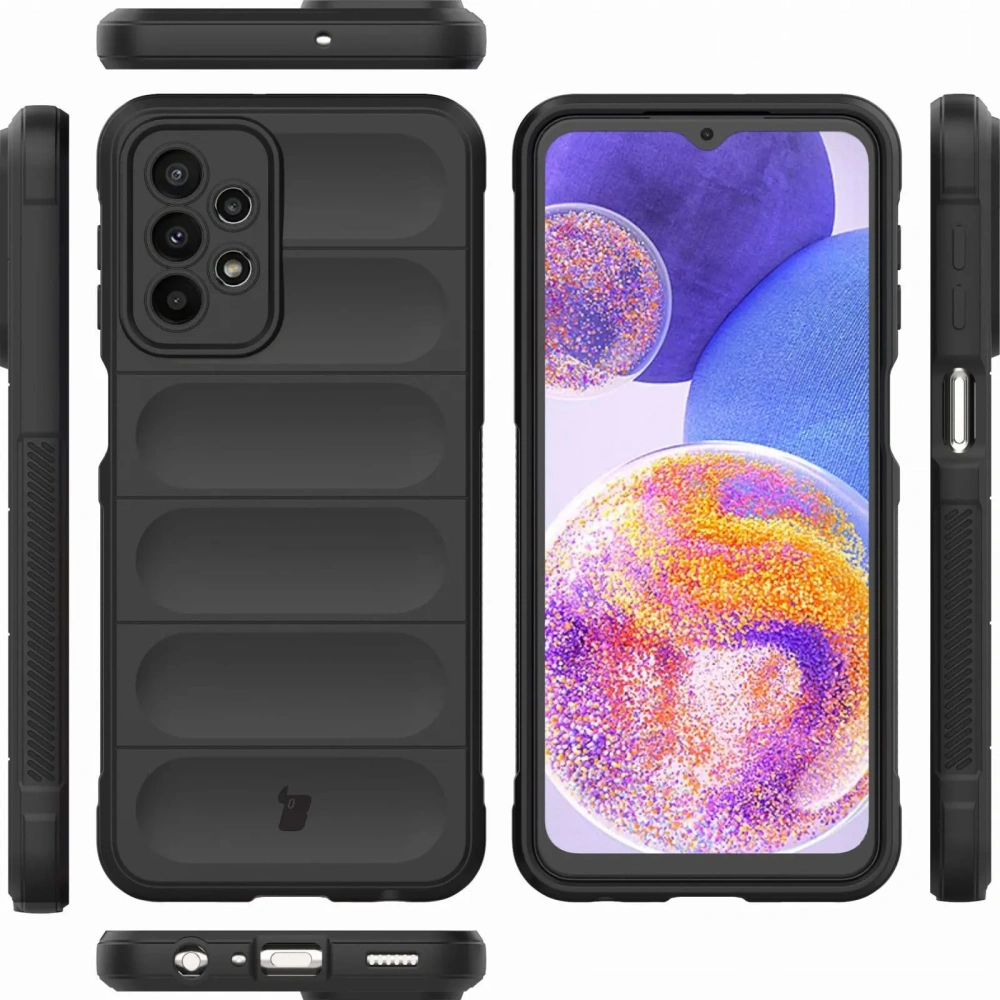 Pancerne etui Bizon Case Tur do Samsung Galaxy A23 4G / 5G czarne