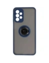Bizon Case Hybrid Ring Samsung Galaxy A23 4G / 5G smoky with a navy blue frame