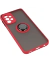 Buy Bizon Case Hybrid Ring Samsung Galaxy A23 4G / 5G smoky with a red frame - BIZ7376 - {ean13} - Home Screen Store Europe