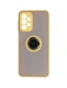 Buy Bizon Case Hybrid Ring Samsung Galaxy A23 4G / 5G smoky with a yellow frame - BIZ7377 - {ean13} - Home Screen Store Europe