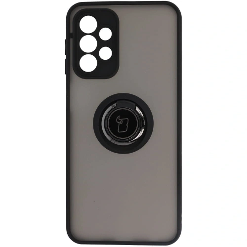 Buy Bizon Case Hybrid Ring Samsung Galaxy A23 4G / 5G smoky with a black frame - BIZ7378 - {ean13} - Home Screen Store Europe