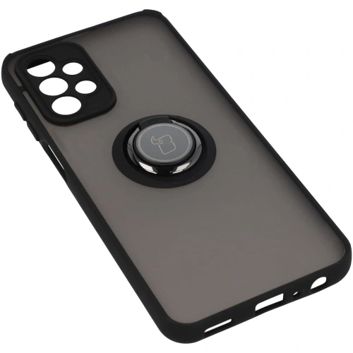 Kup Bizon Case Hybrid Gyűrű Samsung Galaxy A23 4G / 5G füstös fekete kerettel - BIZ7378 - {ean13} - Sklep Home Screen