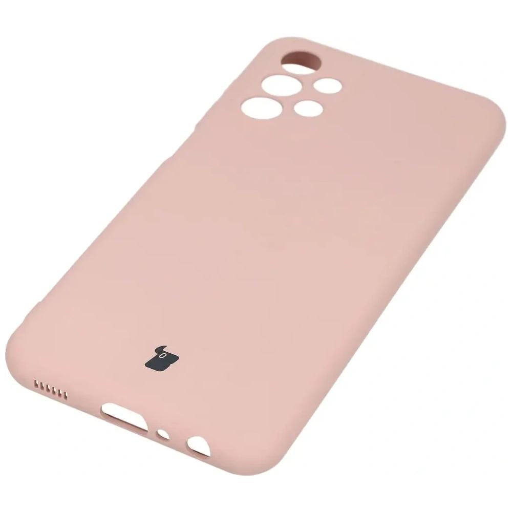 Etui Bizon Case Silicone do Samsung Galaxy A23 5G / 4G jasnoróżowe