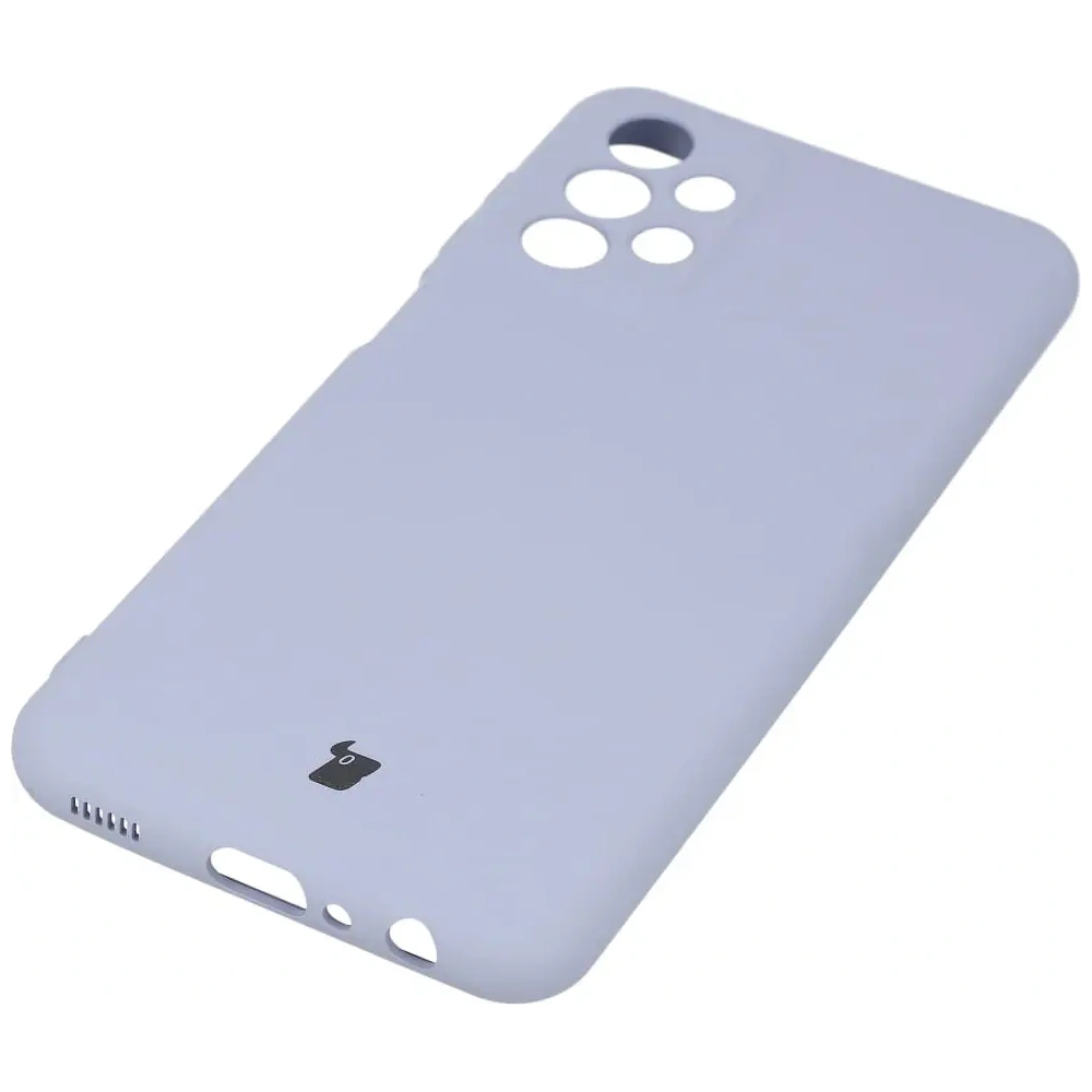 Etui Bizon Case Silicone do Samsung Galaxy A23 5G / 4G jasnofioletowe