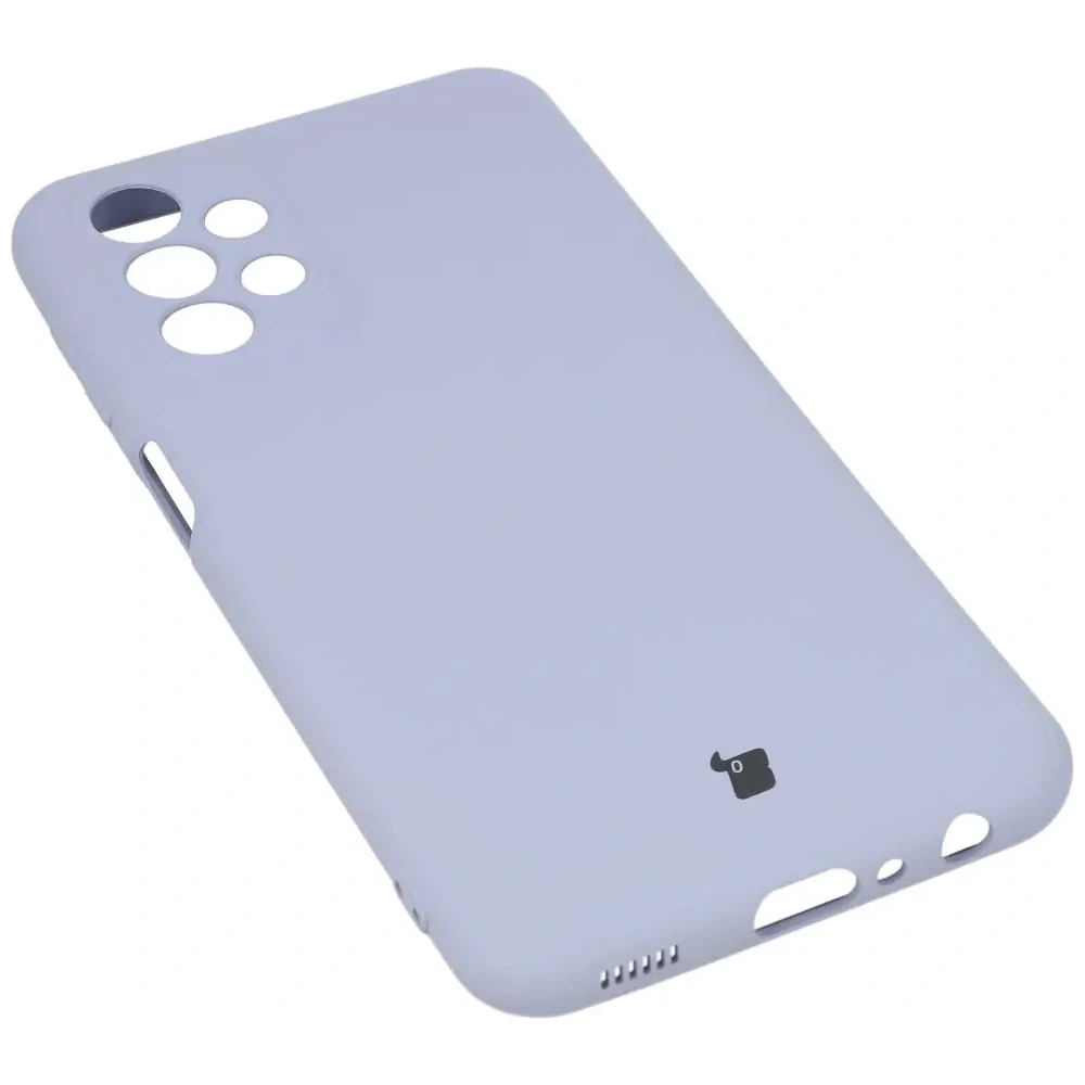 Etui Bizon Case Silicone do Samsung Galaxy A23 5G / 4G jasnofioletowe