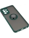 Buy Bizon Case Hybrid Ring Samsung Galaxy A23 4G / 5G smoky with a dark green frame - BIZ7381 - {ean13} - Home Screen Store Europe