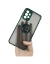 Buy Bizon Case Hybrid Ring Samsung Galaxy A23 4G / 5G smoky with a dark green frame - BIZ7381 - {ean13} - Home Screen Store Europe