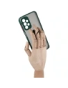 Buy Bizon Case Hybrid Ring Samsung Galaxy A23 4G / 5G smoky with a dark green frame - BIZ7381 - {ean13} - Home Screen Store Europe