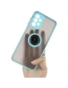 Kup Bizon Case Hybrid Ring Samsung Galaxy A23 4G / 5G füstös színben, világoskék kerettel - BIZ7382 - {ean13} - Sklep Home Screen
