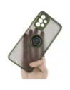 Buy Bizon Case Hybrid Ring Samsung Galaxy A23 4G / 5G smoky with a green frame - BIZ7383 - {ean13} - Home Screen Store Europe