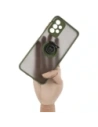 Buy Bizon Case Hybrid Ring Samsung Galaxy A23 4G / 5G smoky with a green frame - BIZ7383 - {ean13} - Home Screen Store Europe