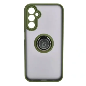 Kup Bizon Case Hybrid Ring Samsung Galaxy A24 4G rauchig mit einem grünen Rahmen - BIZ938 - {ean13} - Sklep Home Screen