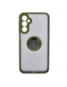 Kup Bizon Case Hybrid Ring Samsung Galaxy A24 4G rauchig mit einem grünen Rahmen - BIZ938 - {ean13} - Sklep Home Screen