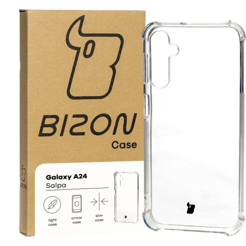 Kup Elastické pouzdro Bizon Case Salpa pro Samsung Galaxy A24 4G průhledné - BIZ940 - {ean13} - Sklep Home Screen