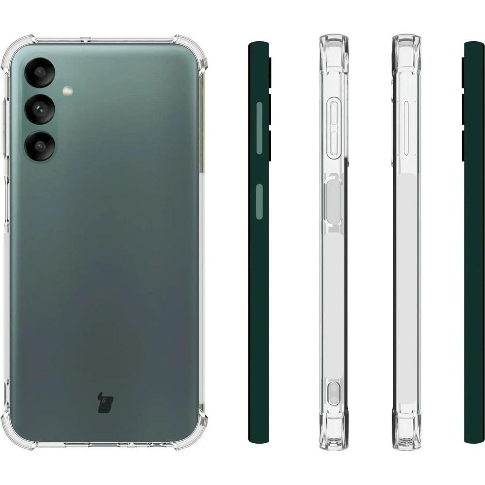 Elastyczne etui Bizon Case Salpa do Samsung Galaxy A24 4G przezroczyste