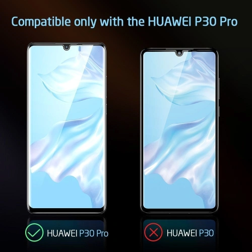 Kup Üveg ESR Glass Huawei P30 Pro Fekete - ESR063BLK - {ean13} - Sklep Home Screen