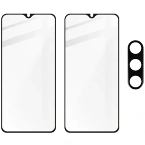 Kup BIZON Edge Pack 2x Bildschirmglas + Kameraglas Samsung Galaxy A24 - BIZ943 - {ean13} - Sklep Home Screen