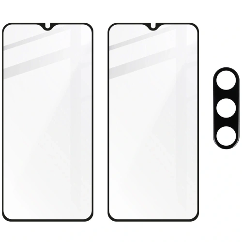 Kup BIZON Edge Pack 2x sticlă de ecran + sticlă de cameră Samsung Galaxy A24 - BIZ943 - {ean13} - Sklep Home Screen