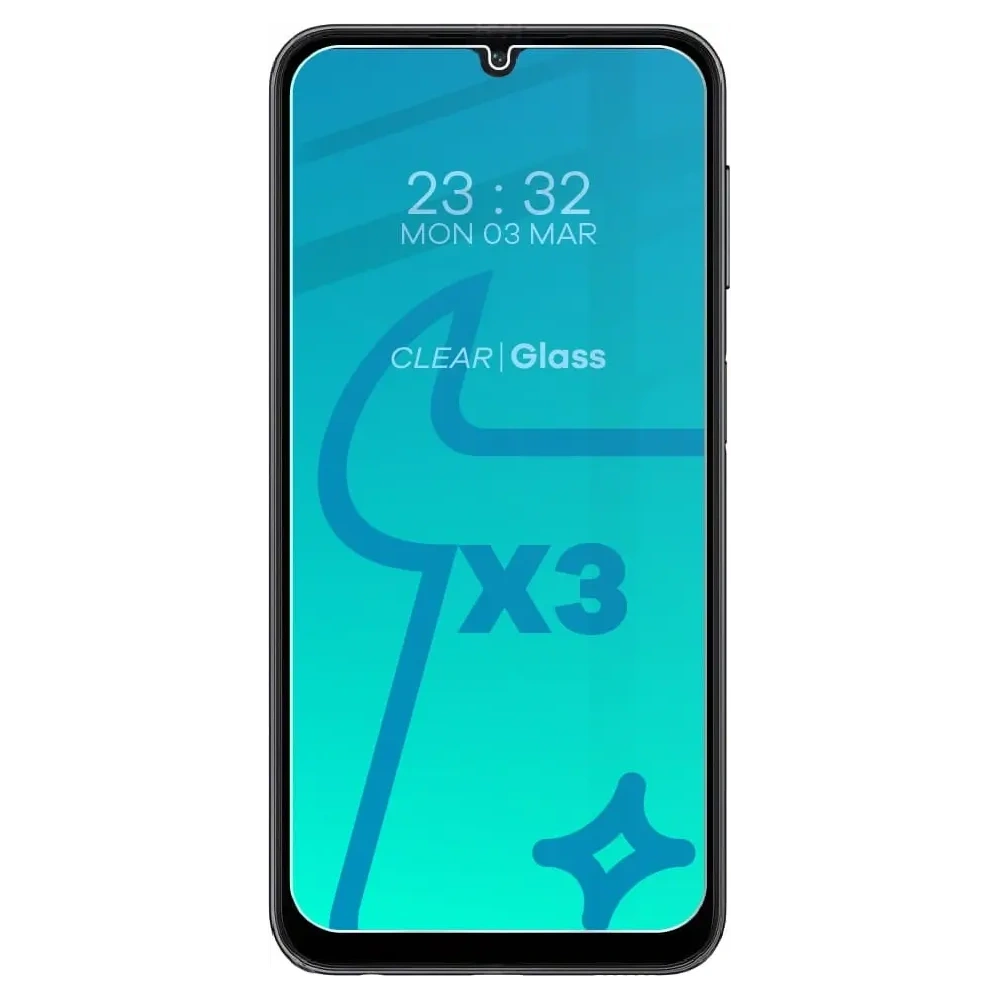 3x Szkło na ekran + szkło na aparat BIZON Clear Pack do Samsung Galaxy A24