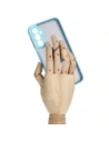 Kup Bizon Case Hybrid Ring Samsung Galaxy A24 4G fumuriu cu un cadru bleu deschis - BIZ946 - {ean13} - Sklep Home Screen