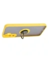 Buy Bizon Case Hybrid Ring Samsung Galaxy A24 4G smoky with a yellow frame - BIZ947 - {ean13} - Home Screen Store Europe