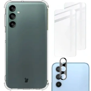 Kup Bizon Case Clear Pack-Hülle + 2x Bildschirmglas + Linsenglas Samsung Galaxy A24 klar - BIZ956 - {ean13} - Sklep Home Screen