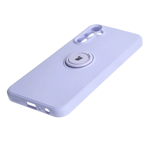 Kup Bizon Case Silicon Ring Sq Samsung Galaxy A24 violet deschis - BIZ957 - {ean13} - Sklep Home Screen