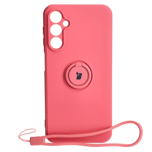 Kup Etui Bizon Case Silicone Ring Sq do Samsung Galaxy A24 špinavá růžová - BIZ959 - {ean13} - Sklep Home Screen