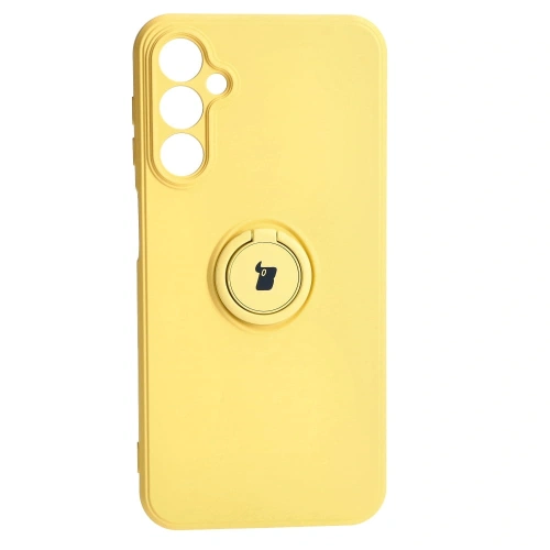 Kup Etui Bizon Case Silicone Ring Sq do Samsung Galaxy A24 żółte - BIZ961 - {ean13} - Sklep Home Screen