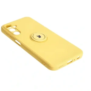 Kup Etui Bizon Case Silicone Ring Sq do Samsung Galaxy A24 żółte - BIZ961 - {ean13} - Sklep Home Screen