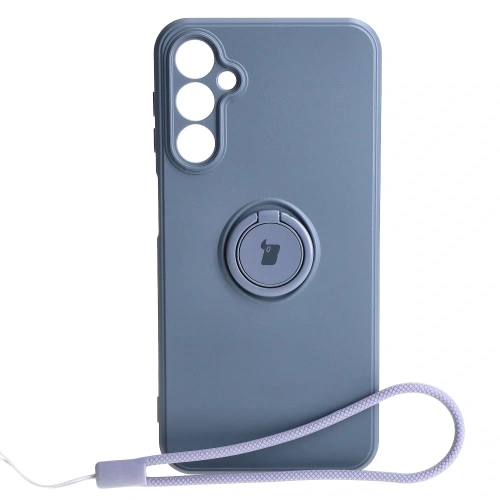 Kup Bizon Case Silikonring Sq Samsung Galaxy A24 grau - BIZ962 - {ean13} - Sklep Home Screen