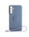 Bizon Case inel din silicon Sq Samsung Galaxy A24 gri