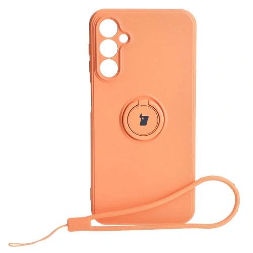 Kup Etui Bizon Case Silicone Ring Sq do Samsung Galaxy A24 pomarańczowe - BIZ963 - {ean13} - Sklep Home Screen