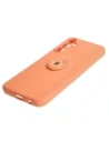 Kup Etui Bizon Case Silicone Ring Sq do Samsung Galaxy A24 pomarańczowe - BIZ963 - {ean13} - Sklep Home Screen