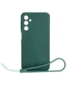 Bizon Case Silicone Samsung Galaxy A24 4G dark green